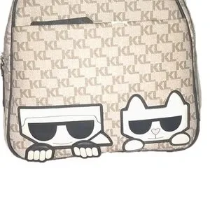 Karl Lagerfeld | Bags | New Karl Lagerfeld Tan Kl Monogram  display picture 1